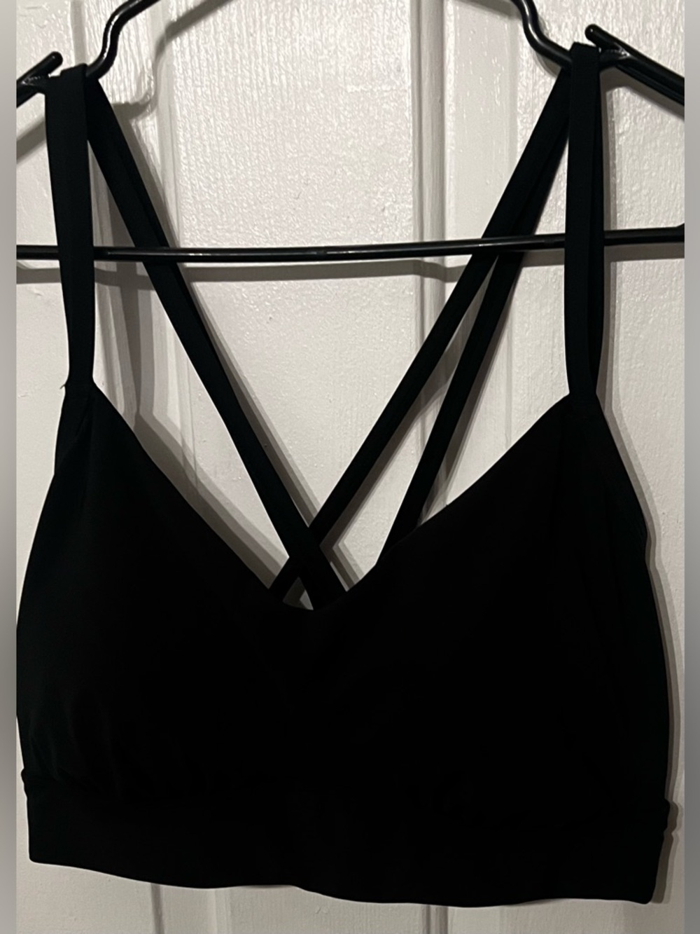All In Motion Women’s Padded Sports Bra With Criss Cross Straps In Back Size XL